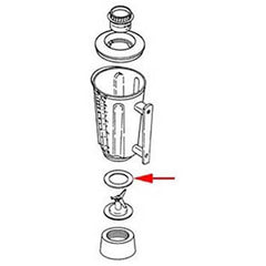 Gasket 4-7/8 D. 31099110000 for Hamilton Beach 31099110000