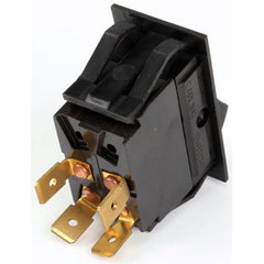 Rocker DPST Switch Matt Black for Blodgett  BLO-30464