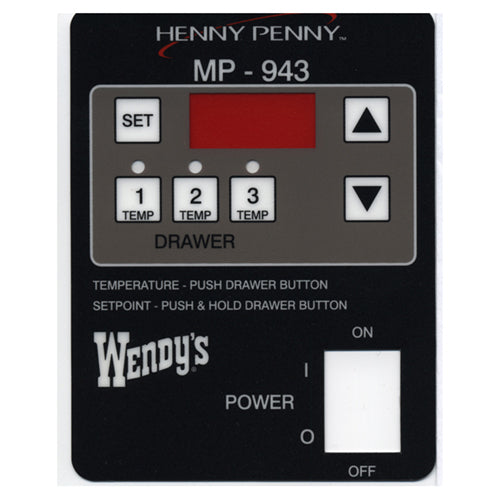 DECAL MP-943 for Henny Penny 51561