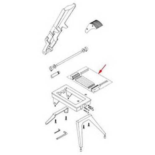 Blade Set Ok 3/16in Lincoln 13 Blades for Lincoln -509