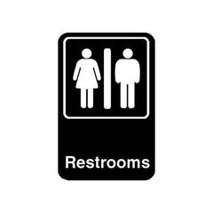 Restrooms Sign 6X9 5617 for Traex TRX5617