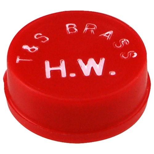 BUTTON INDEX RED WRISTBLADE TS1194-45 for T&S Brass