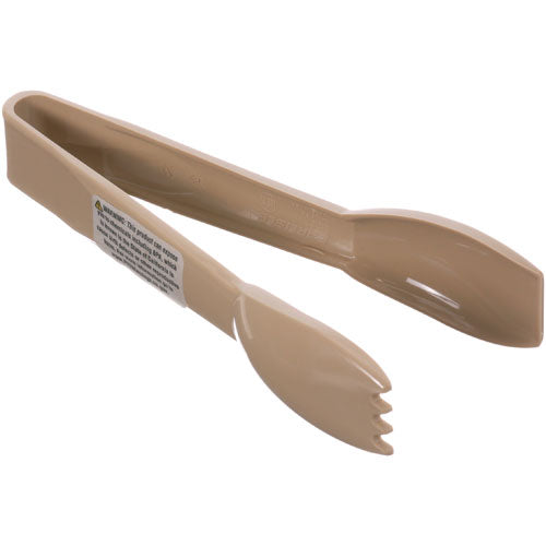 Tongs 6 Beige Plastic 4606-06 for Carlisle Foodservice