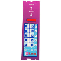 LABEL PANEL PURPLE 2M60301-42 for Lang 2M60301-42