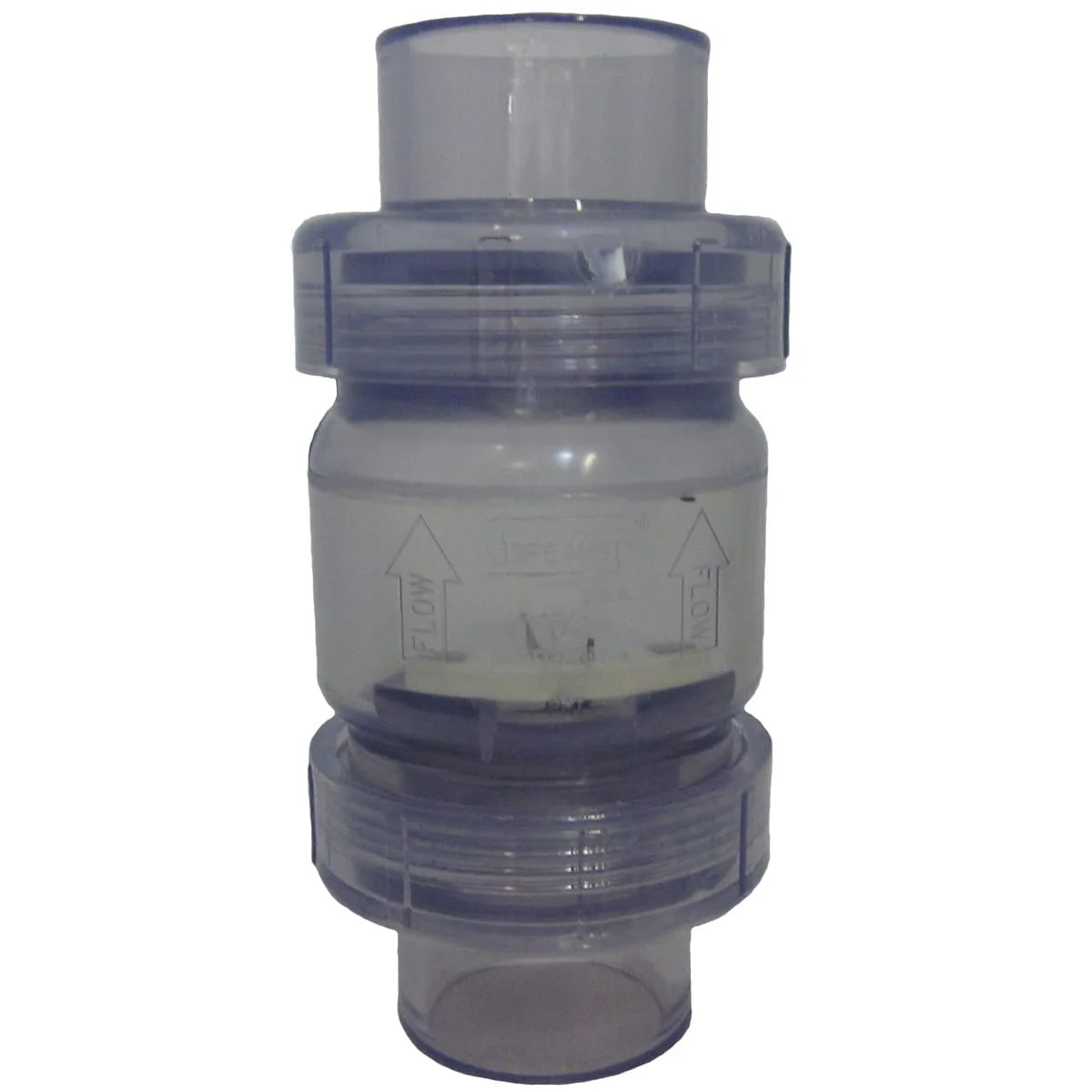Spears S1780C15 1 Inch Clear PVC Spring Check Valve - Check Valve With ...