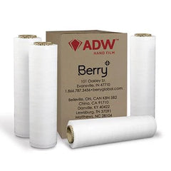 Berry ADW1801815 Multipurpose Stretch Film 18 inches x 71 Gauge x 1500 Feet Cast Hand Application