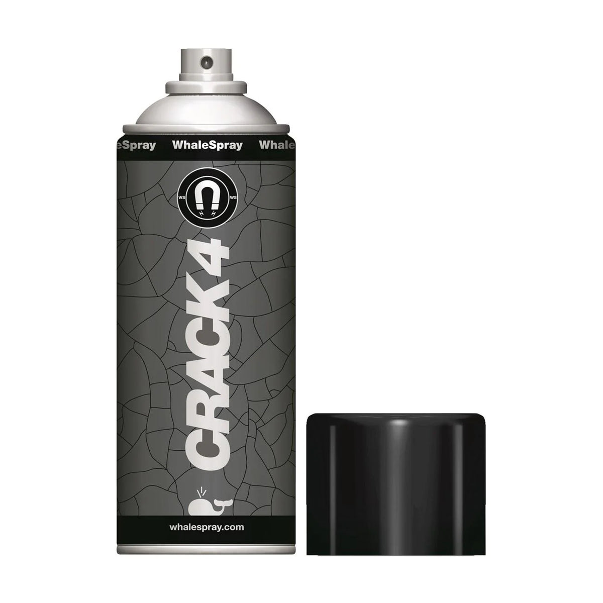 WhaleSpray 1825S0020 Crack 4 NDT Black Magnetic Particles 9.7oz Aerosol Spray 843549000000