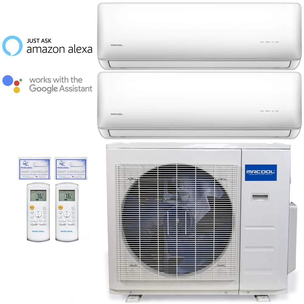MRCOOL MULTI2-18HP230V1 / O-09-HP-WMAH-230A / O-12-HP-WMAH-230A MINI SPLIT HEAT PUMP SYSTEMS