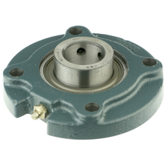 Dodge FCSC112 Flange-Mount Ball Bearing Unit - 1-3/4 in Bore, 4-Bolt Piloted Flange Mount