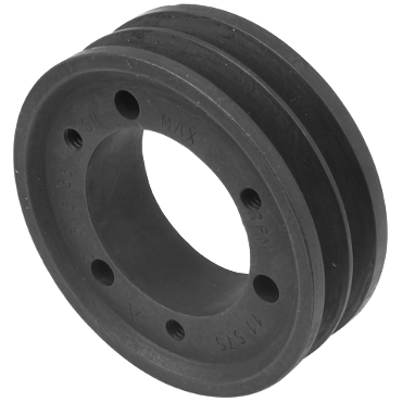 Martin 25V550SDS Bushing Bore V-Belt Pulley - 5V Belt Section, 2 Groove, 5.4 in Pitch Dia., 5.5 in O.D., Bushed, SDS Series Bushing