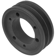 Martin 25V550SDS Bushing Bore V-Belt Pulley - 5V Belt Section, 2 Groove, 5.4 in Pitch Dia., 5.5 in O.D., Bushed, SDS Series Bushing