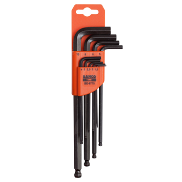 Williams JHW13609 Metric Ball Hex Key Long 9 Piece Replacement MPN