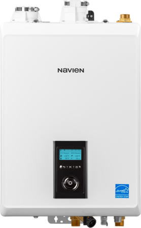 Navien NHB-110H Water Boiler Wall Hung 95 Percent 110K BTU Natural Gas/Liquid Propane 11:1 DV