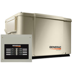 Generac 6998 PowerPact 7.5kW Home Standby Generator System (50-Amp 8-Circuit ATS)