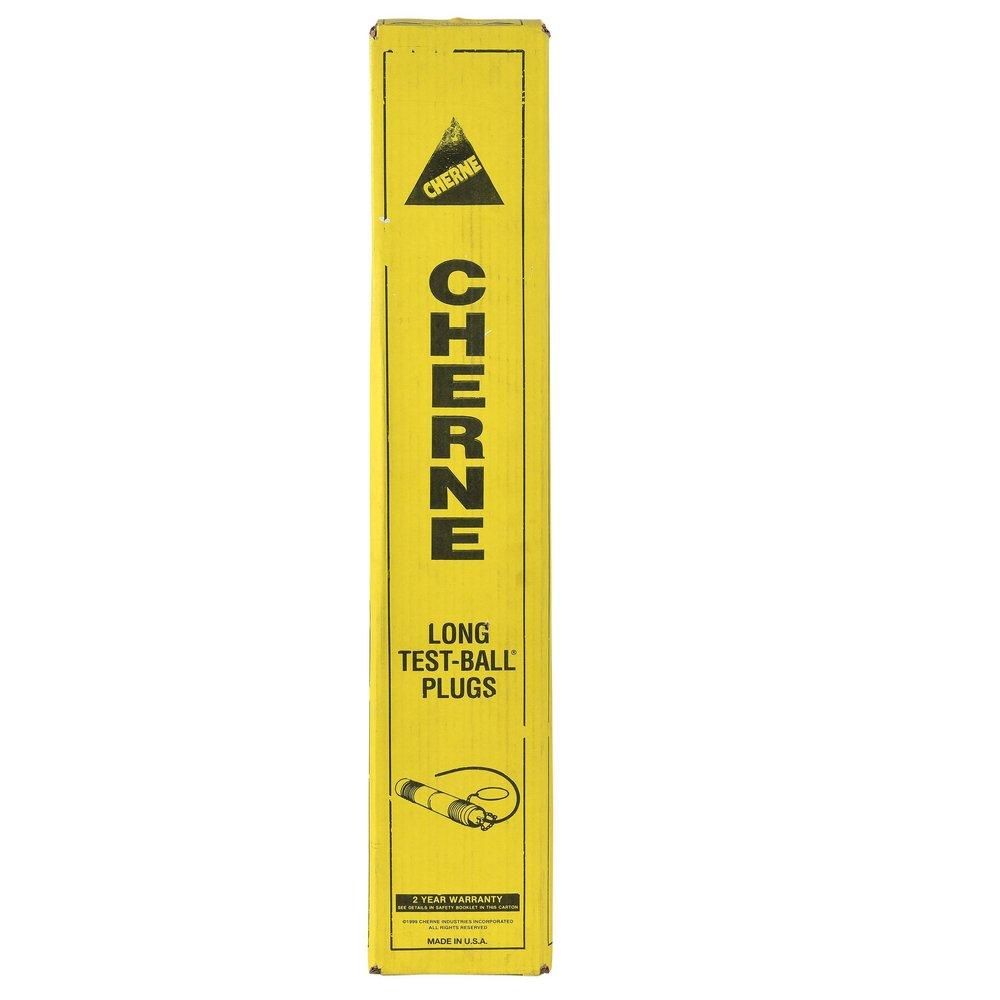 Cherne 271063 Long Test-Ball 6 in. Long Test Ball in Black