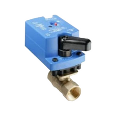 Johnson Controls VG1245CN+9T4IGA Two-Way Stainless Steel Trim NPT Ball Valve Non-Spring-Return Electric Actuator