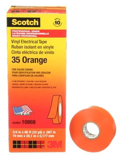 3M 35-ORANGE-3/4X66FT Electrical Tape