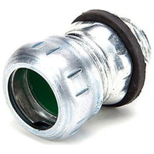 Bridgeport Fittings 250-SRT 1/2 Inch Raintight Steel EMT Compression Connector