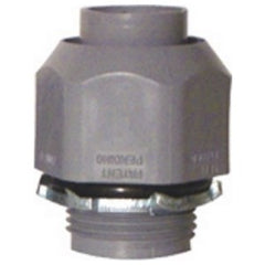 Bridgeport Fittings 431-NMLTS 3/4 Nonmetallic Screw-On Straight Connector Straight Nonmetallic