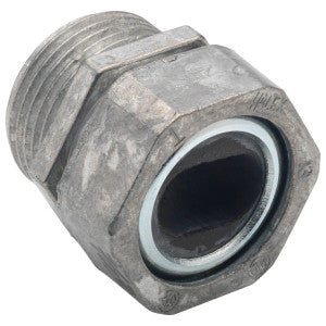 Bridgeport Fittings 765-3 Zinc Die Cast Watertite Connector With .875 in. Opening 1-1/2 in.