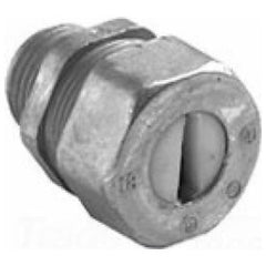 Bridgeport Fittings 762-UF Threaded Cable Connector Die Cast Zinc for Underground Feeder Cable 3/4 in.