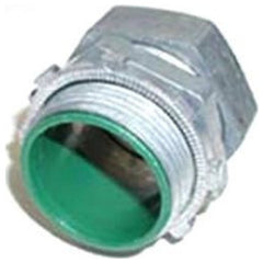 Bridgeport Fittings 251-DCI2 Compression Connector Zinc Die Cast Insulated 105°C EMT Conduit 3/4 in.