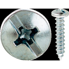 CULLY 19025J 10 x 1-1/2 Sheet Metal Screws Pan Head Combo Phillips/Slotted Zinc Plated Jar