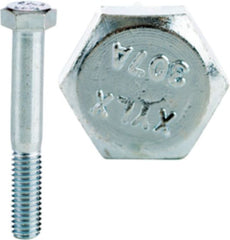 CULLY 55424J 3/8-16 x 1-1/2 Bolts, Hex Head, Grade 2, Zinc Plated, Jar