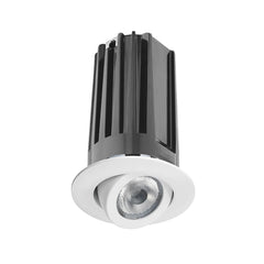 Juno 2LEDTRIM-G2-DB-30K-90CRI-FL-WWH 2 LED Gen 2 Round Trim Module 3000K 90 CRI Flood White Baffle White Trim Ring