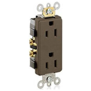 Leviton 16252 Decora Plus Duplex Receptacle 15A 125V 2P3W