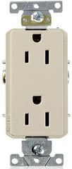 Leviton 16252-I Duplex Receptacle 15 Amp 125 Volt NEMA 5-15R