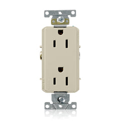 Leviton 16252-I Duplex Receptacle 15 Amp 125 Volt NEMA 5-15R