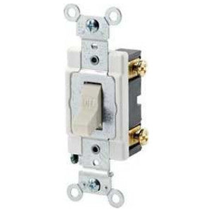 Leviton CSB1-20T Toggle Switch 20A 120/277V Light Almond