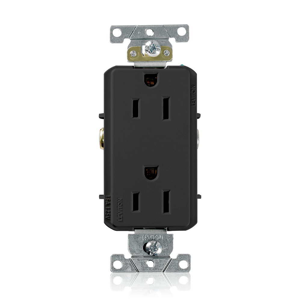 Leviton 16252-E 125 Volt 15 Amp Duplex Receptacle