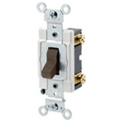 Leviton CSB1-15 Toggle Switch 120/277 Volt 15 Amp 1-Pole