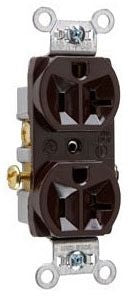 Pass & Seymour CR20 Straight Blade Receptacle 20A 125V Duplex