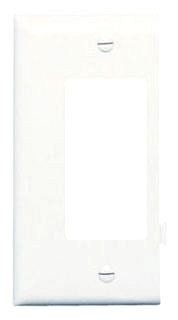 Pass & Seymour PJSE26W Sectional Wall Plate Decorator End Section Nylon White