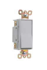 Pass & Seymour 2624GRY Four-Way Decorator Switch 20 Amps 120/277V