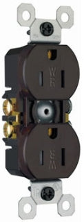 Pass & Seymour 3232TRWRGRY Straight Blade Receptacle 15A 125V Duplex Receptacle