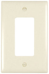 Pass & Seymour TPJ26LA Wallplate Unbreakable Decorator 1-Gang 3.312 Width x 5.06 Height Nylon Light Almond