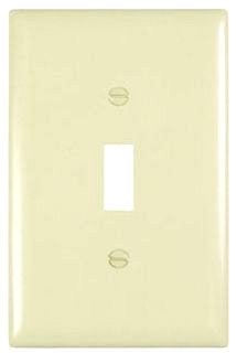 Pass & Seymour TPJ1LA Wall Plate Light Almond Jumbo