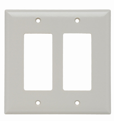 Pass & Seymour SPJ262LA Light Almond 2-Gang Junior Jumbo Wallplate