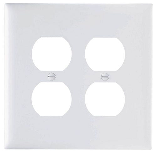 Pass & Seymour TPJ82W Wallplate Power Jumbo