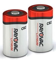 Rayovac RLCR2-2A Electronic Photo Battery 3.0v Lithium 2/Card