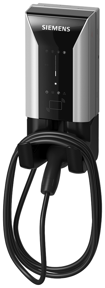 Siemens 8EM1312-5CF18-0FA3 VersiCharge AC Smart Residential EV Charger Level 2 48A J1772 Plug 20ft Cable