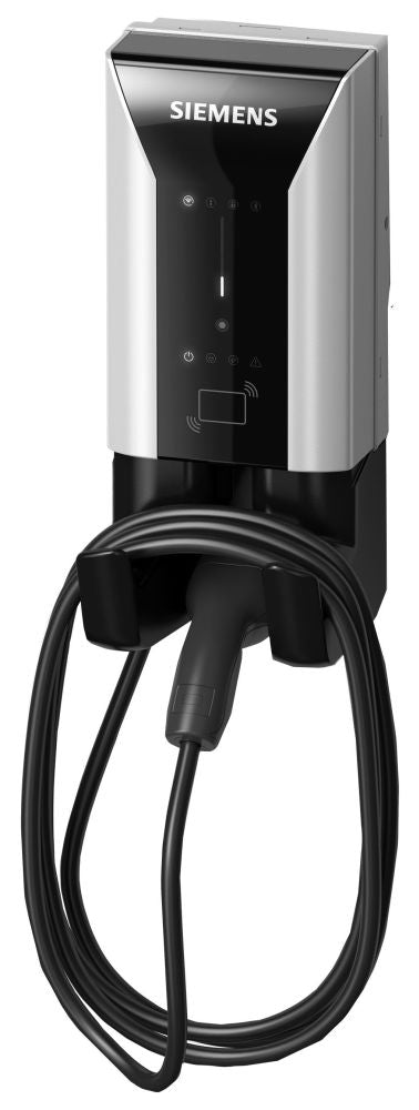 Siemens 8EM1312-5CF18-0FA3 VersiCharge AC Smart Residential EV Charger Level 2 48A J1772 Plug 20ft Cable