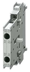 Siemens 3RH1921-1JA11 230 Volt 6 Amp 2-Pole 1NO 1NC Screw Terminal Contactor Auxiliary Switch Block