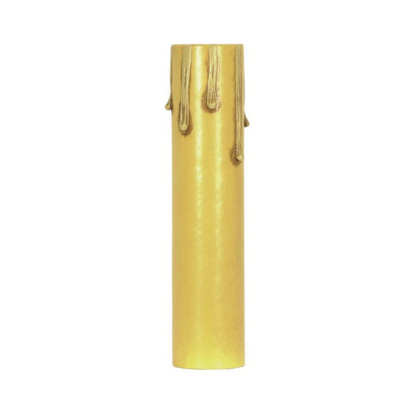 SATCO 80-1455 Candle Cover, 13/16 in ID x 7/8 in OD x 6 in H