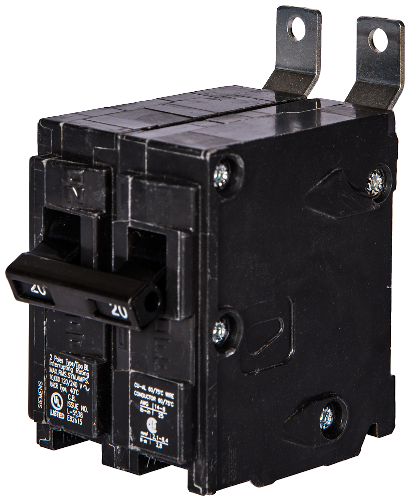 Siemens B290H 2-Pole 90 Amp 120/240 Volt 22 kA Bolt-On Molded Circuit Breaker