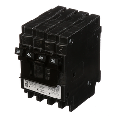 Siemens Q23040CT2 Quadplex Circuit Breaker, 2-Pole 30A-40A Inner-Outer Common-Trip, 120/240V AC, Plug-In, 10kA